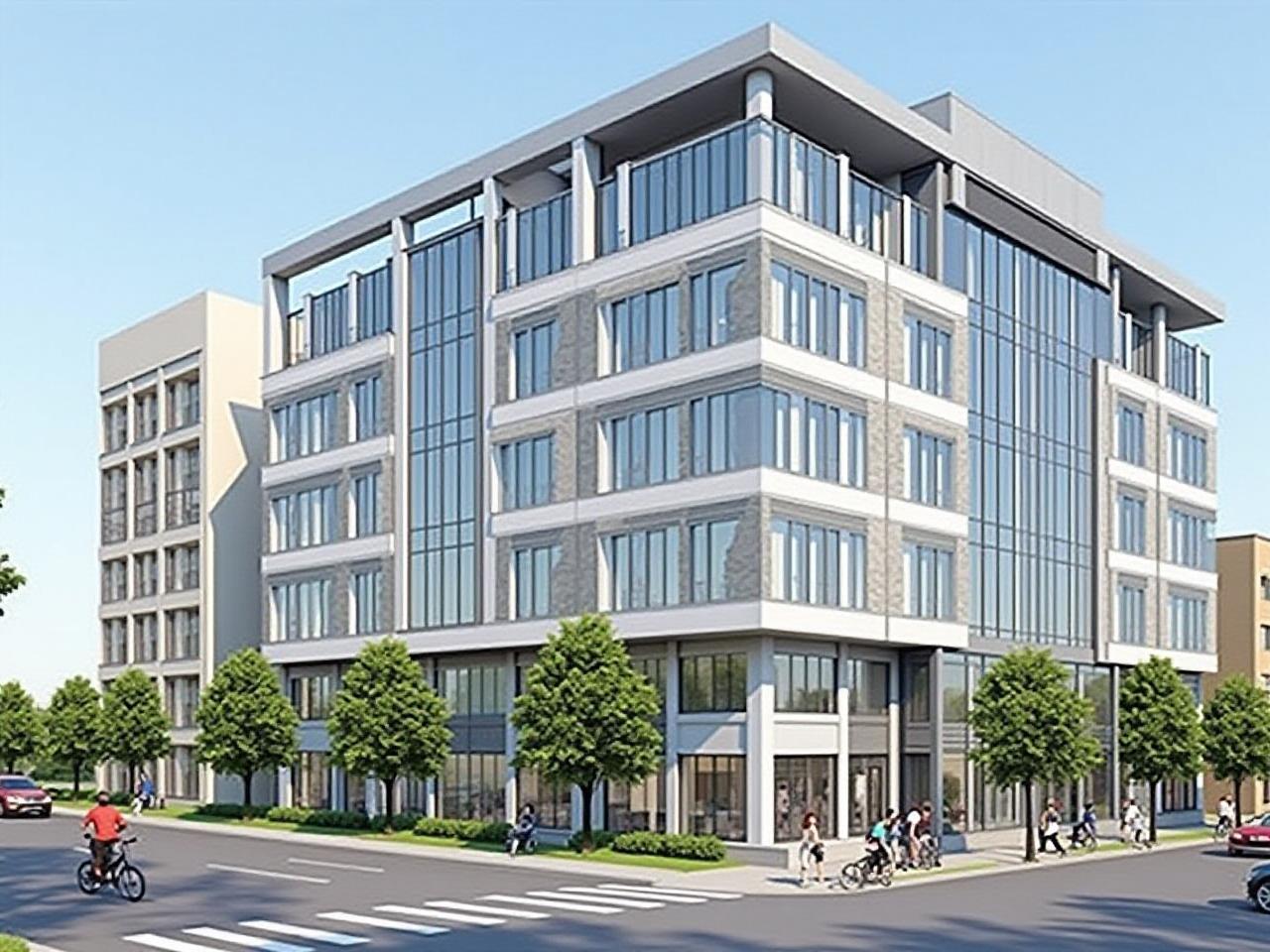 Modern building facade representing Hanguk Global Education